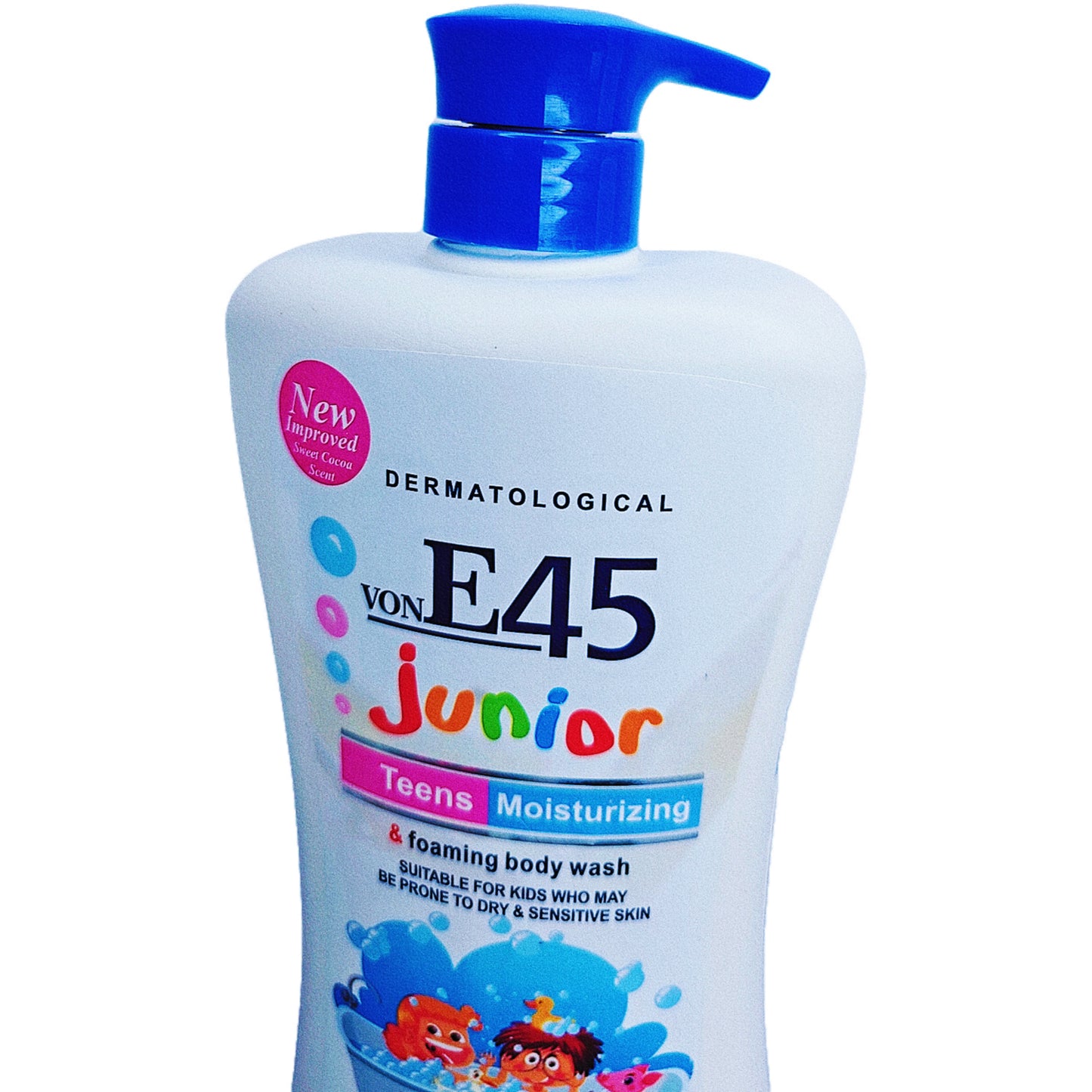 E45 Junior Teens Moisturizing Body Wash – Gentle Hydration for Sensitive Skin