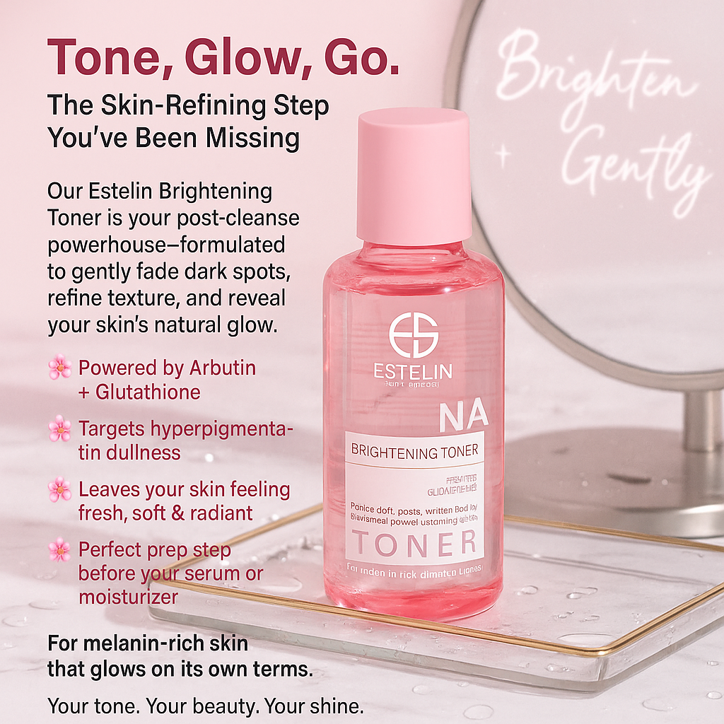 Estelin AHA Rejuvenate Toner – Exfoliating & Glow-Boosting Formula