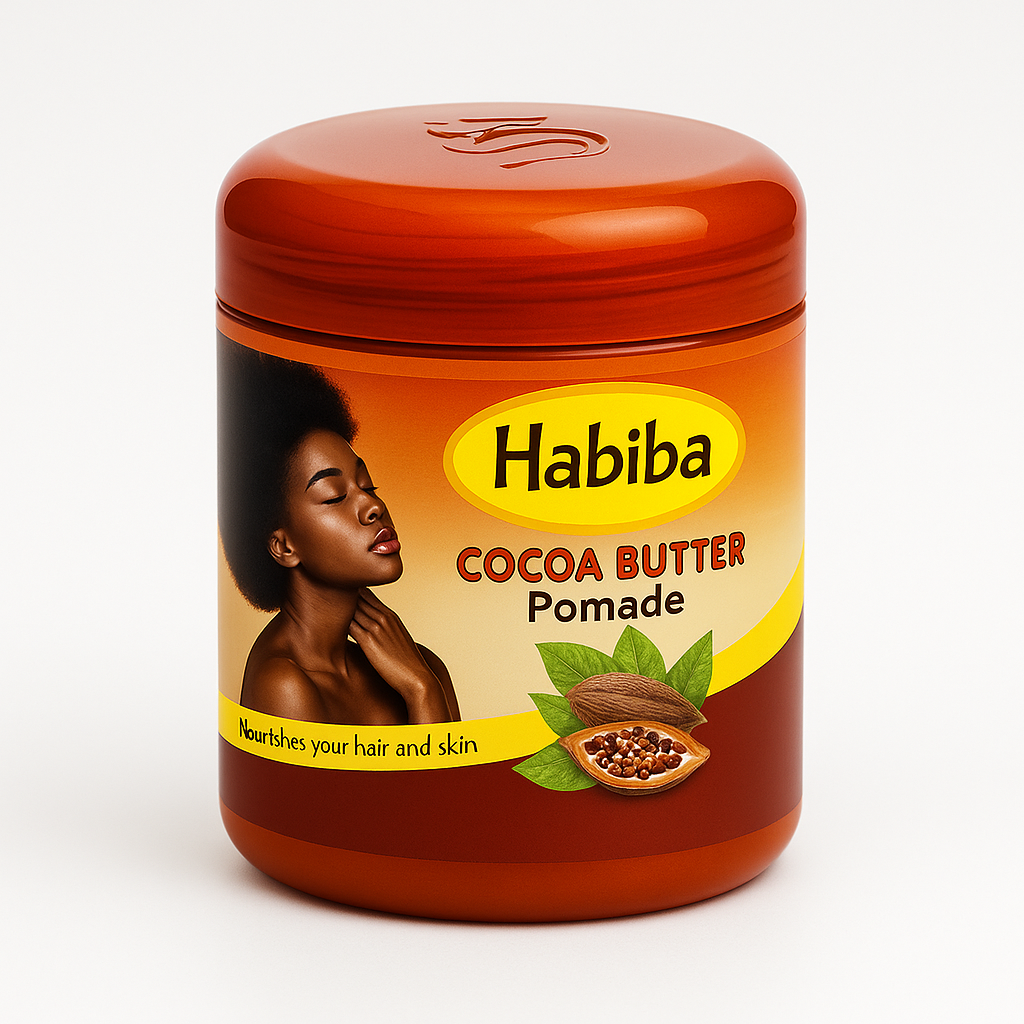 Habiba Cocoa Butter Pomade – Hair & Skin Moisturizer