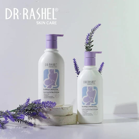 Dr. Rashel Soothing & Moisturizing Feminine Wash – pH Balancing & Odor Control