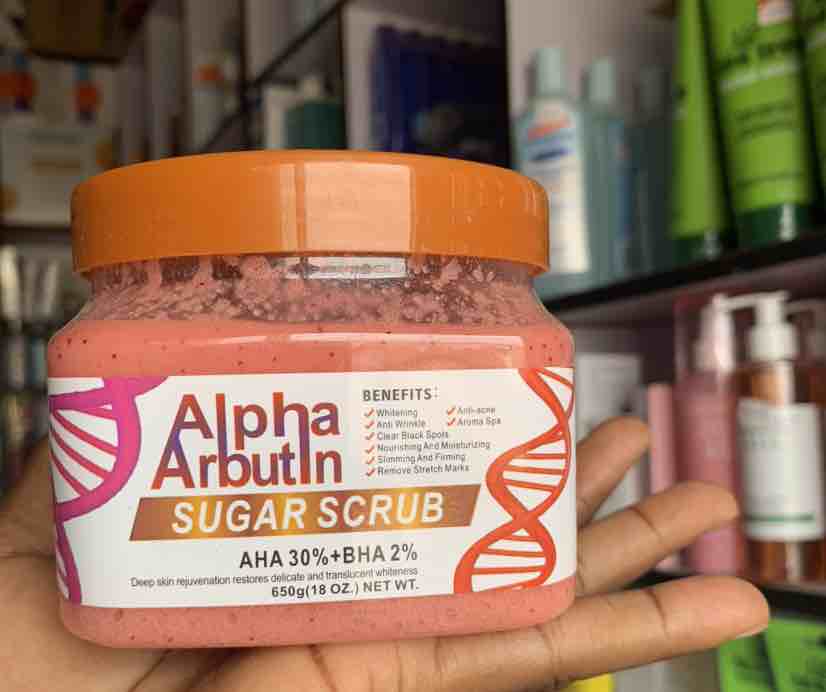 Alpha Arbutin Sugar Scrub