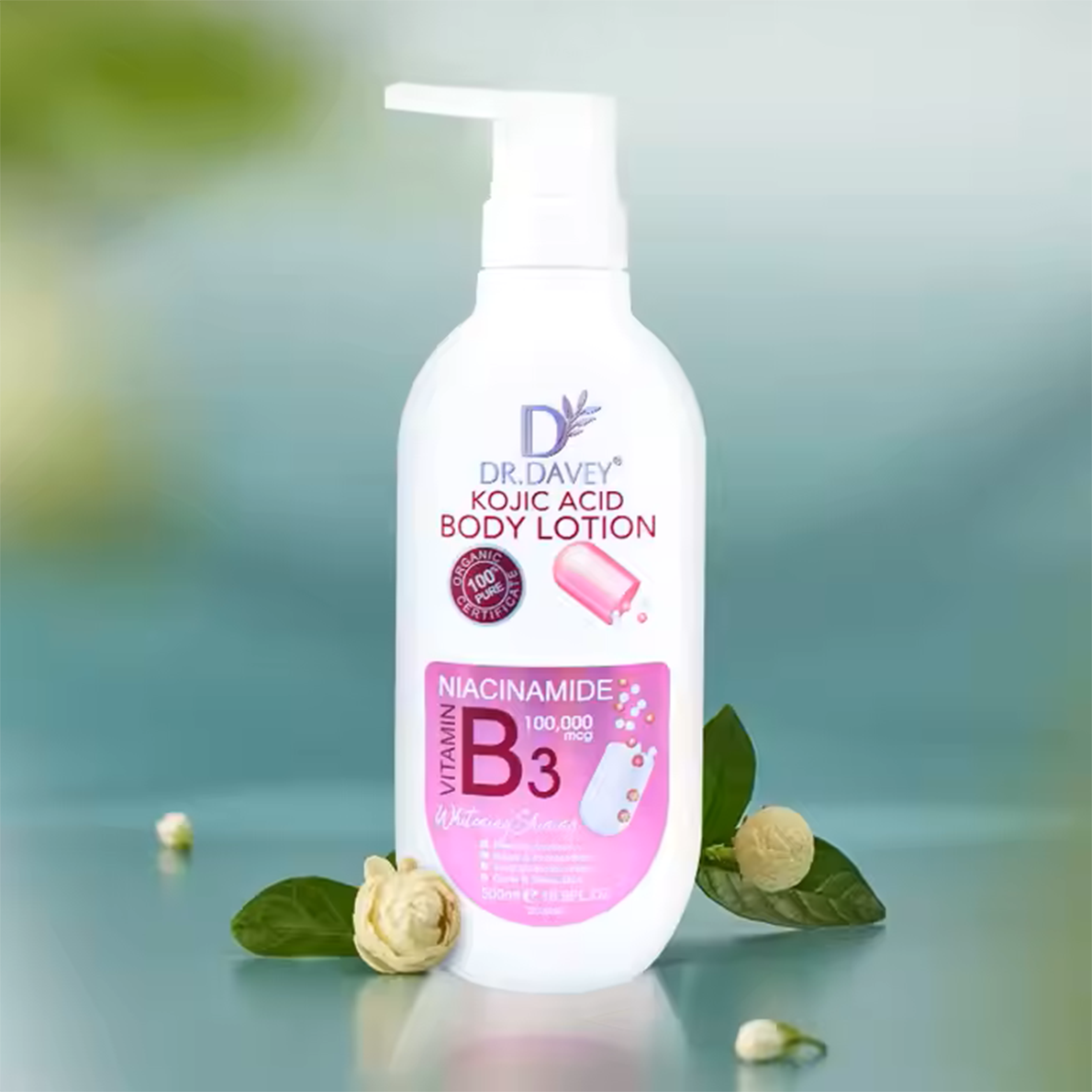 Dr. Davey Kojic Acid Body Lotion – Whitening & Shine Booster