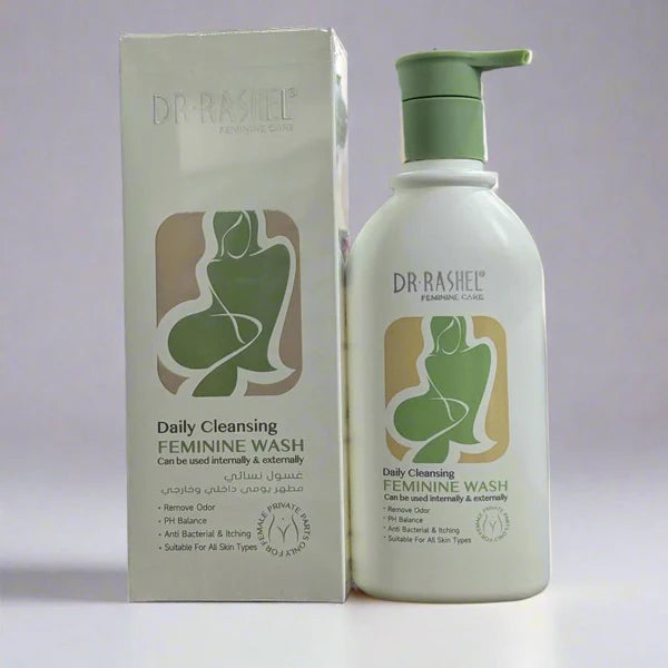 Dr. Rashel Soothing & Moisturizing Feminine Wash – pH Balancing & Odor Control