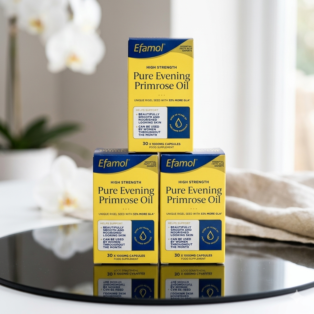 Efamol High Strength Pure Evening Primrose Oil (1000mg) – 30 Capsules