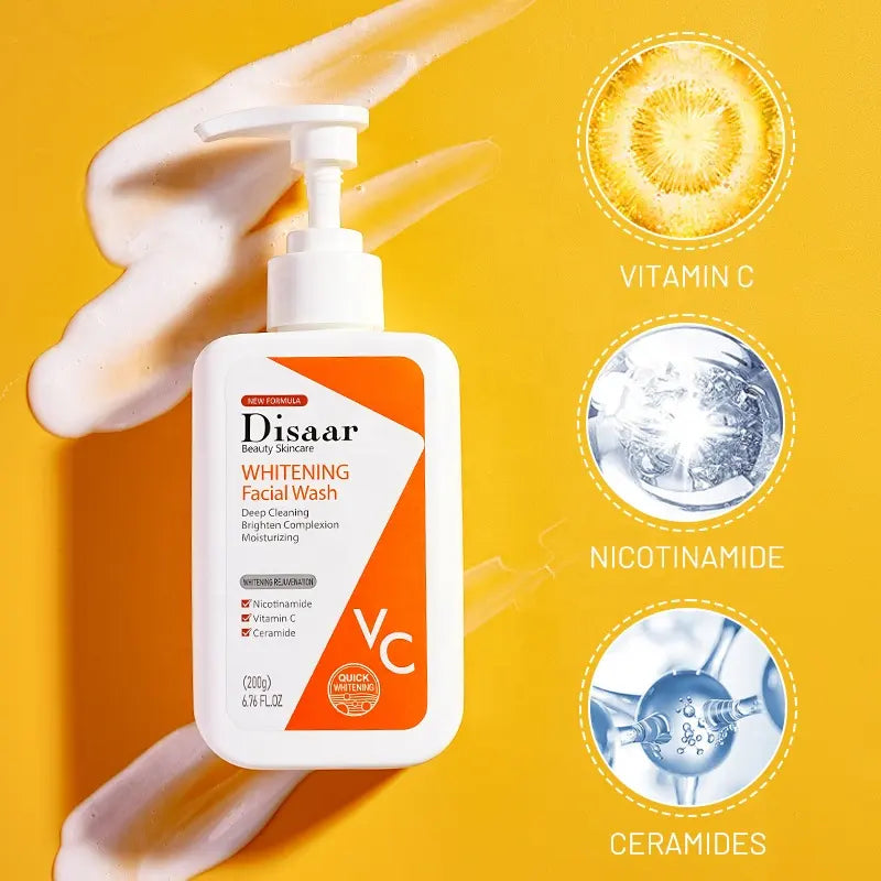 Disaar Whitening Facial Wash – Brightening & Even-Tone Formula