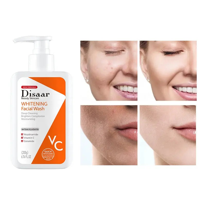 Disaar Whitening Facial Wash – Brightening & Even-Tone Formula