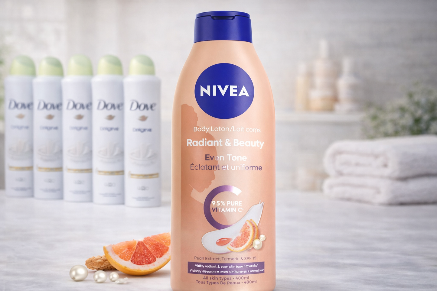 NIVEA Radiant & Beauty Even Glow Body Lotion
