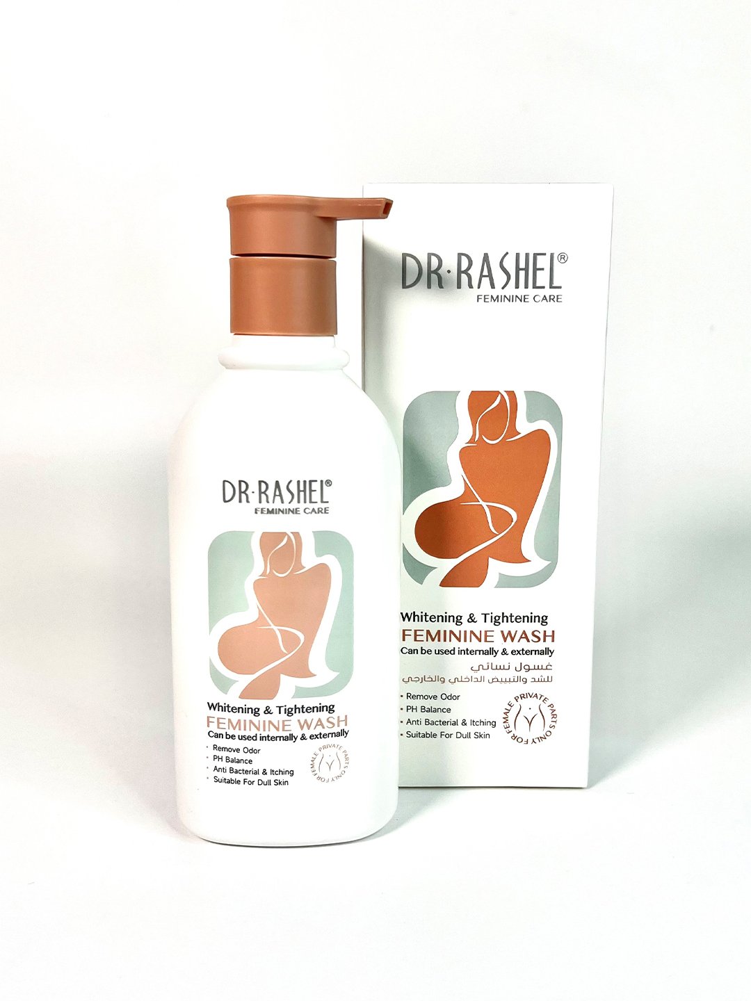Dr. Rashel Soothing & Moisturizing Feminine Wash – pH Balancing & Odor Control