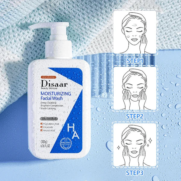 Disaar Moisturizing Facial Wash – Deep Hydration & Skin Barrier Repair