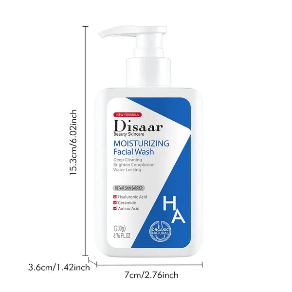 Disaar Moisturizing Facial Wash – Deep Hydration & Skin Barrier Repair