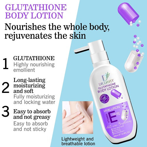 Dr. Davey Glutathione Body Lotion – Intense Brightening
