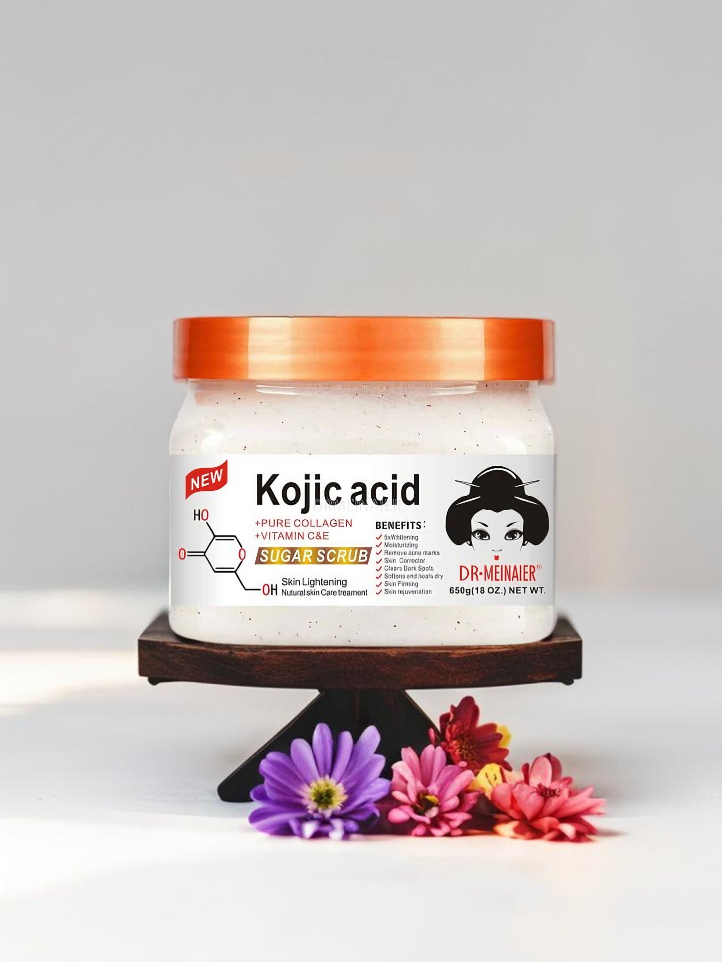 Dr. Meinaier Kojic Acid Sugar Scrub