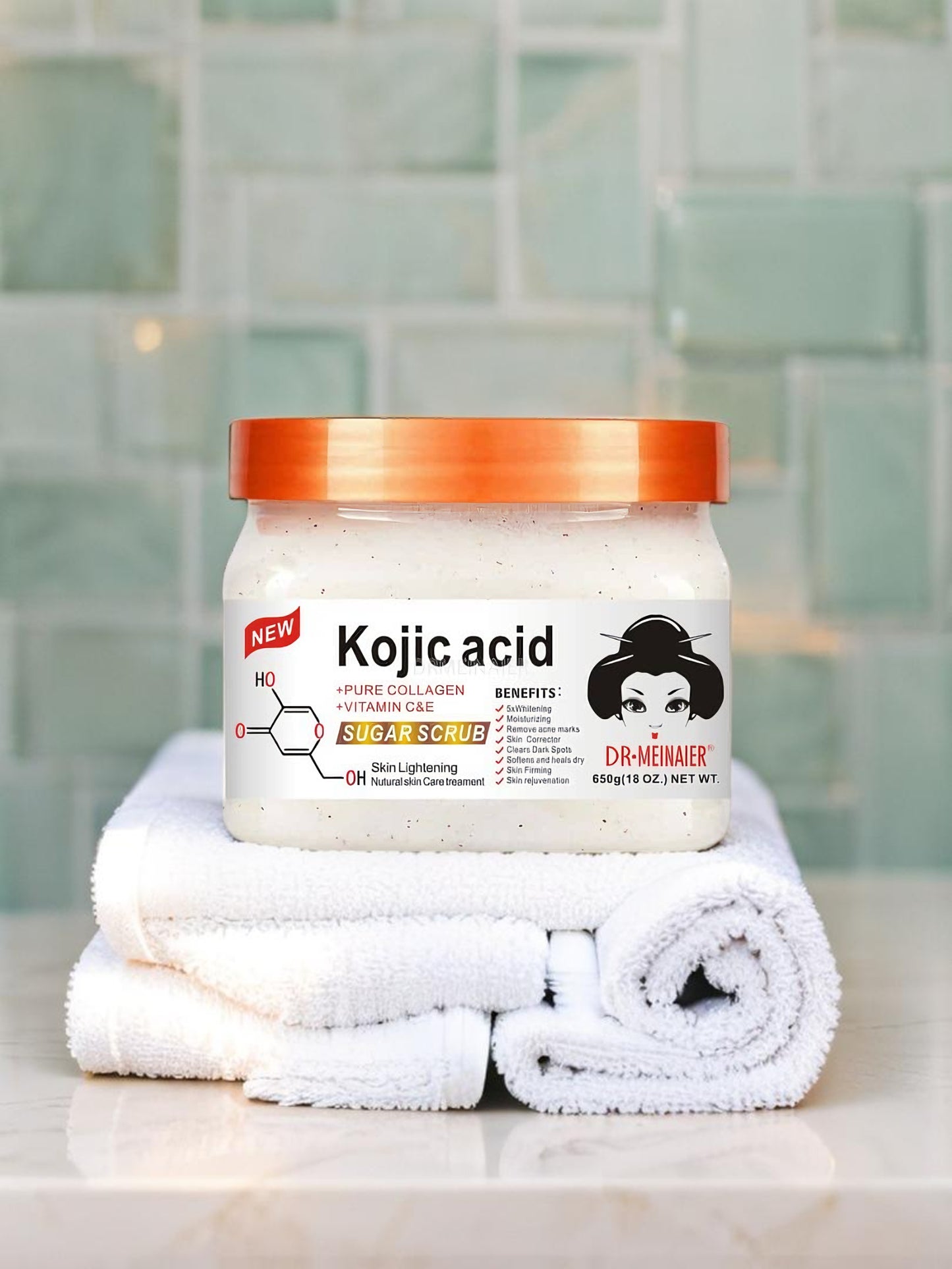 Dr. Meinaier Kojic Acid Sugar Scrub