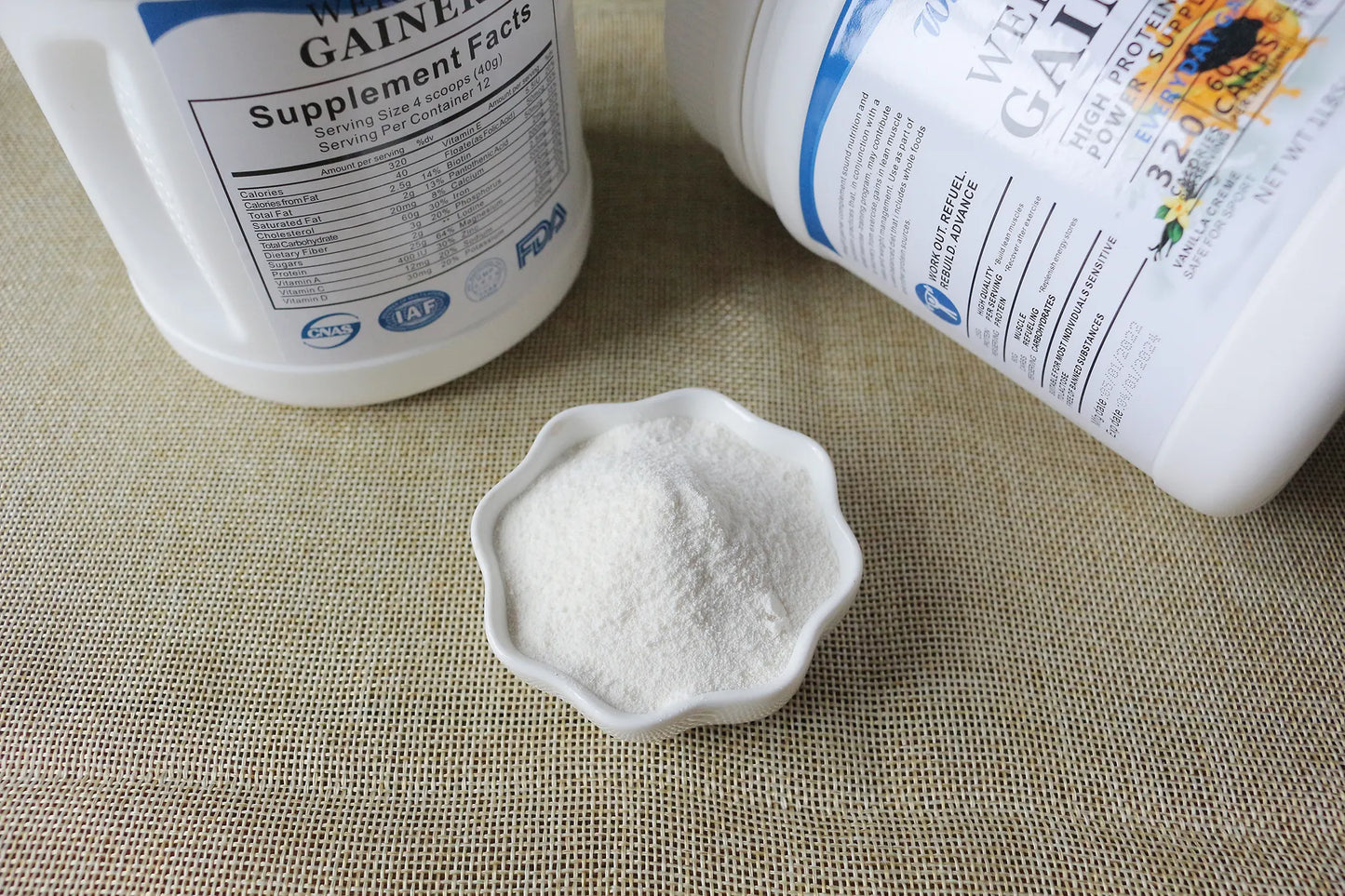 WinsTown Weight Gainer – Complément riche en protéines pour des gains quotidiens