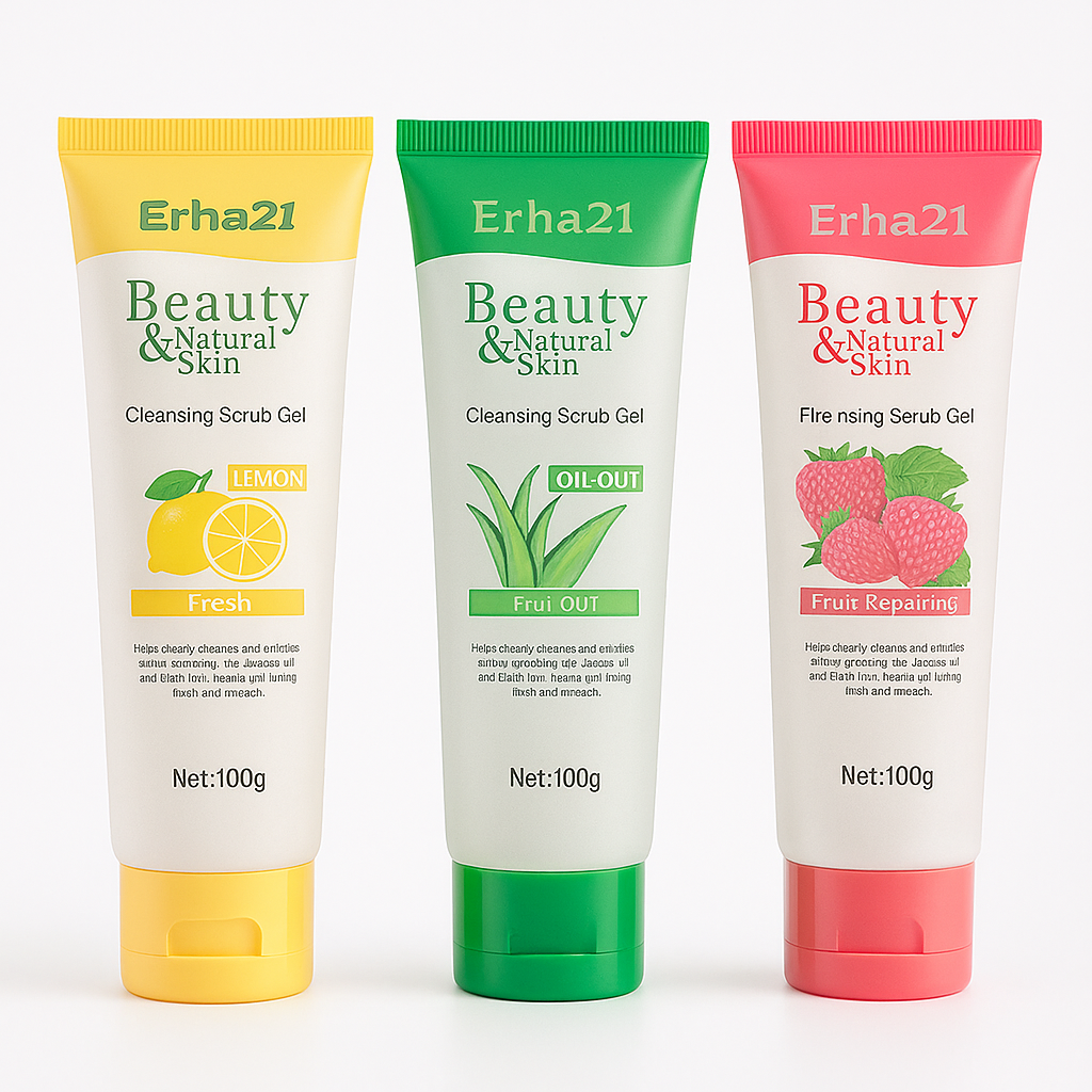 Beauty Natural & Skin – Cleansing Scrub Gel