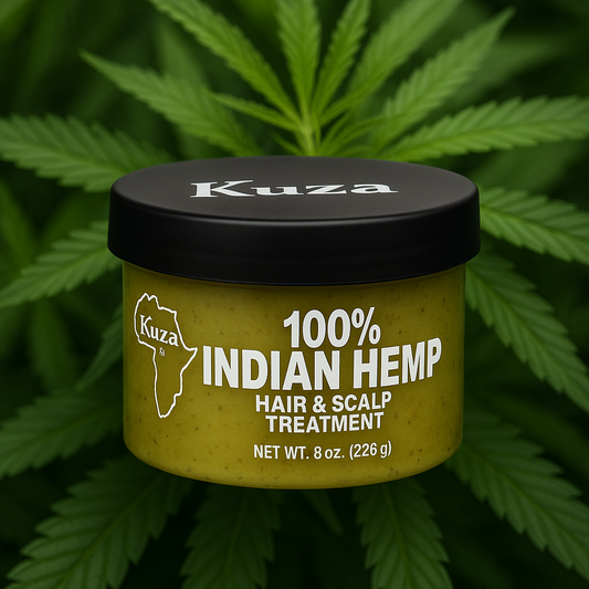 Kuza 100% Indian Hemp Hair & Scalp Treatment – 226g