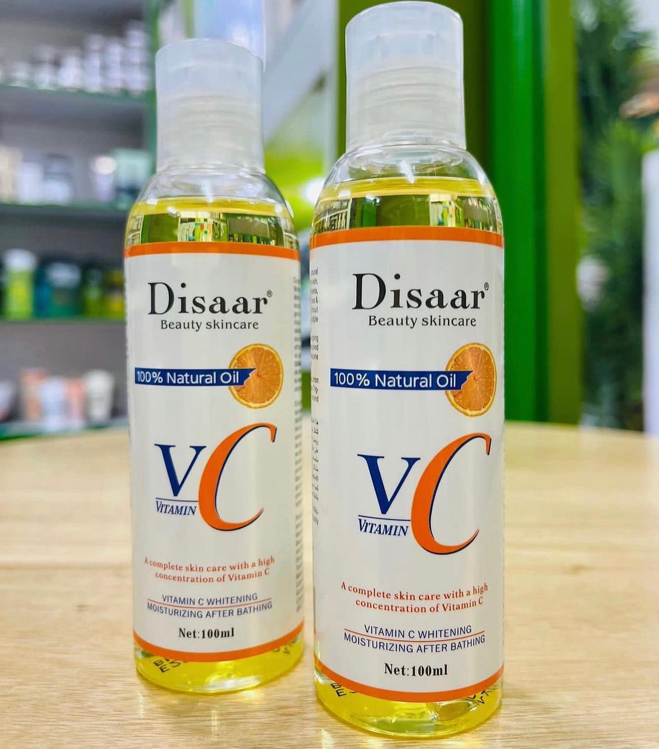Disaar Vitamin C Whitening Oil – Glow & Moisture Lock (100ml)