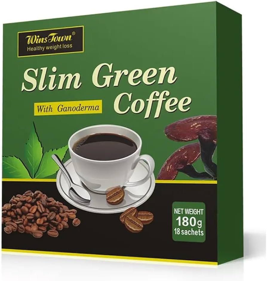 WinsTown Slim Green Coffee with Ganoderma