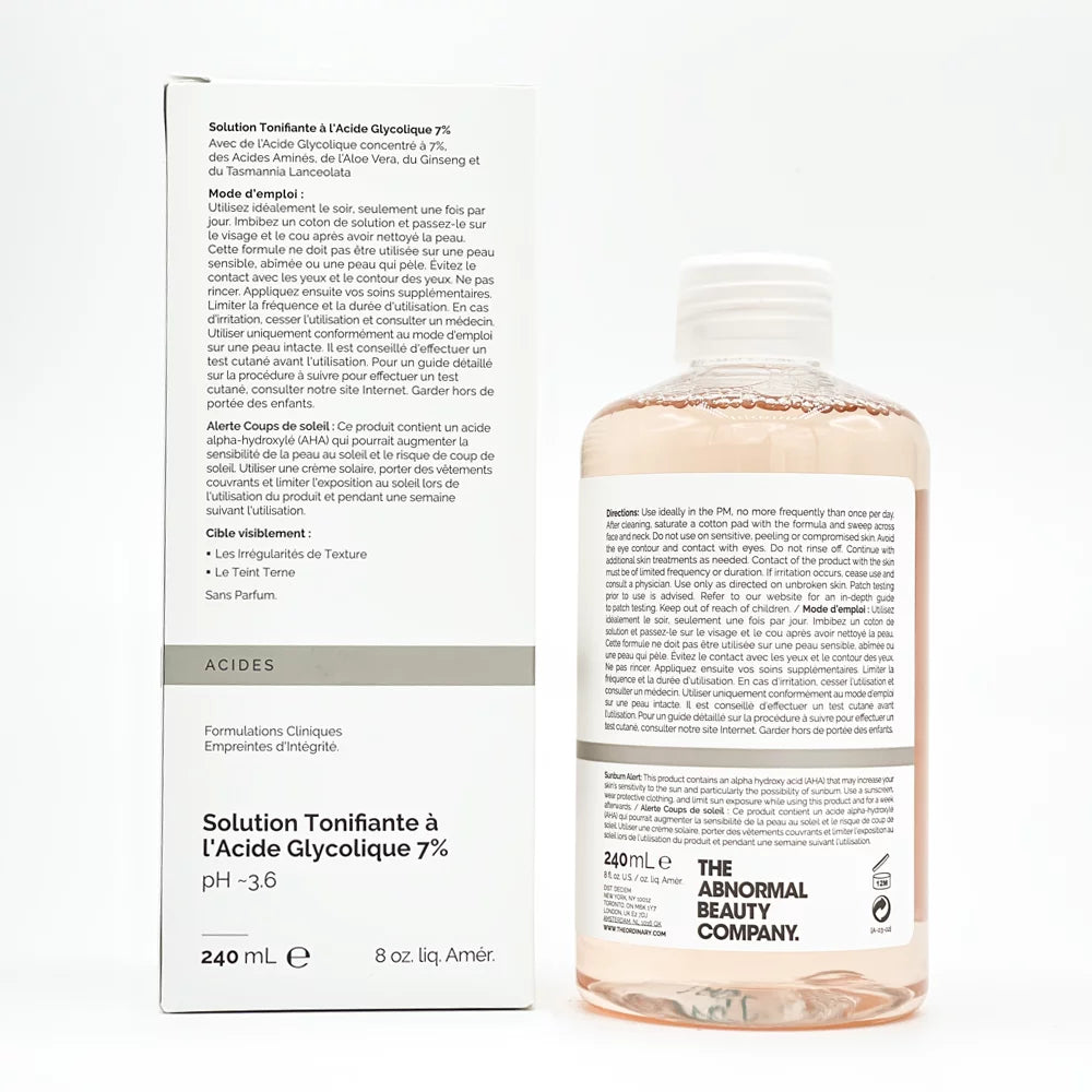 The Ordinary Glycolic Acid 7% Toning Solution 240ml