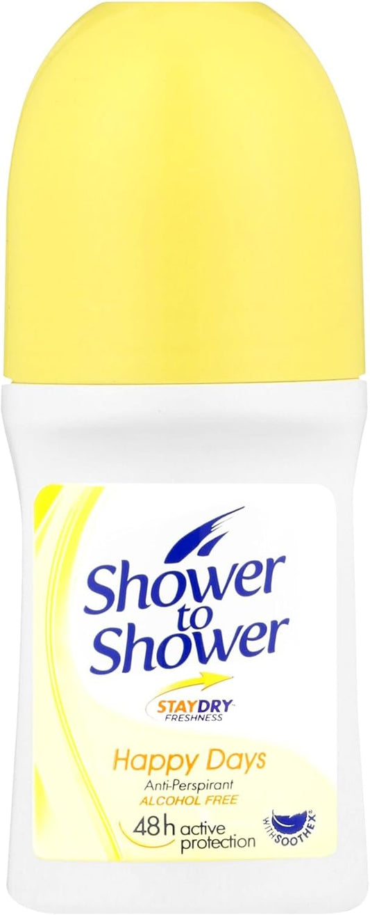 Shower to Shower Happy Days Roll-On 50 ml