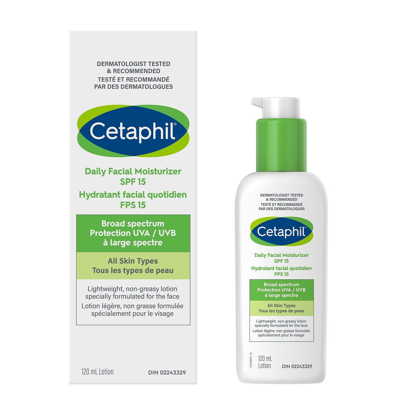 Cetaphil Daily Facial Moisturizer, SPF 15 120ML