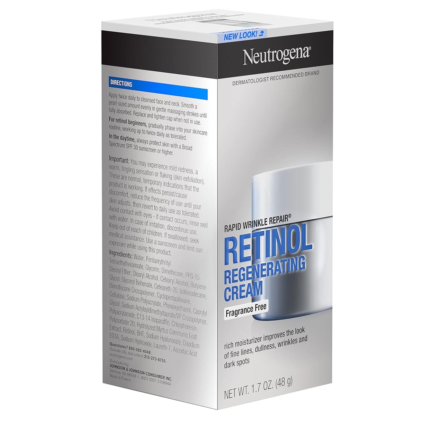 Neutrogena Rapid Wrinkle Repair RETINOL REGENERATING CREAM