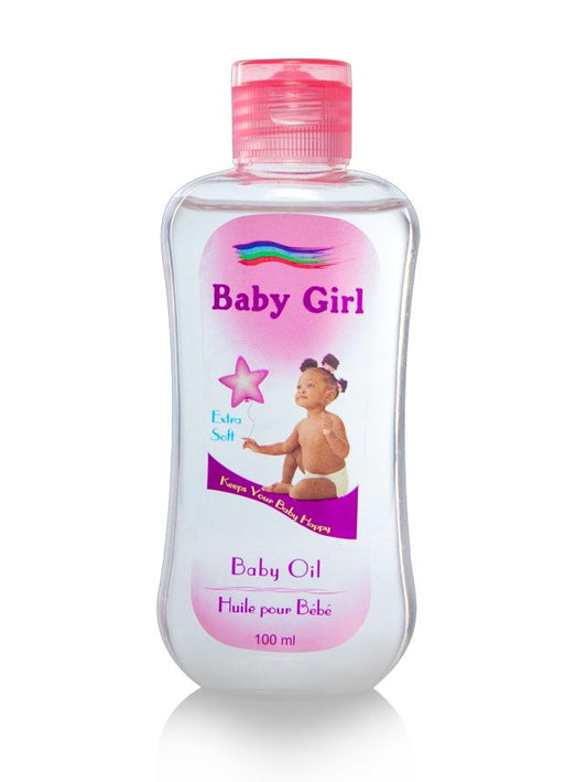 Baby Girl Baby Oil – Extra Soft Moisturizing Formula (100ml)