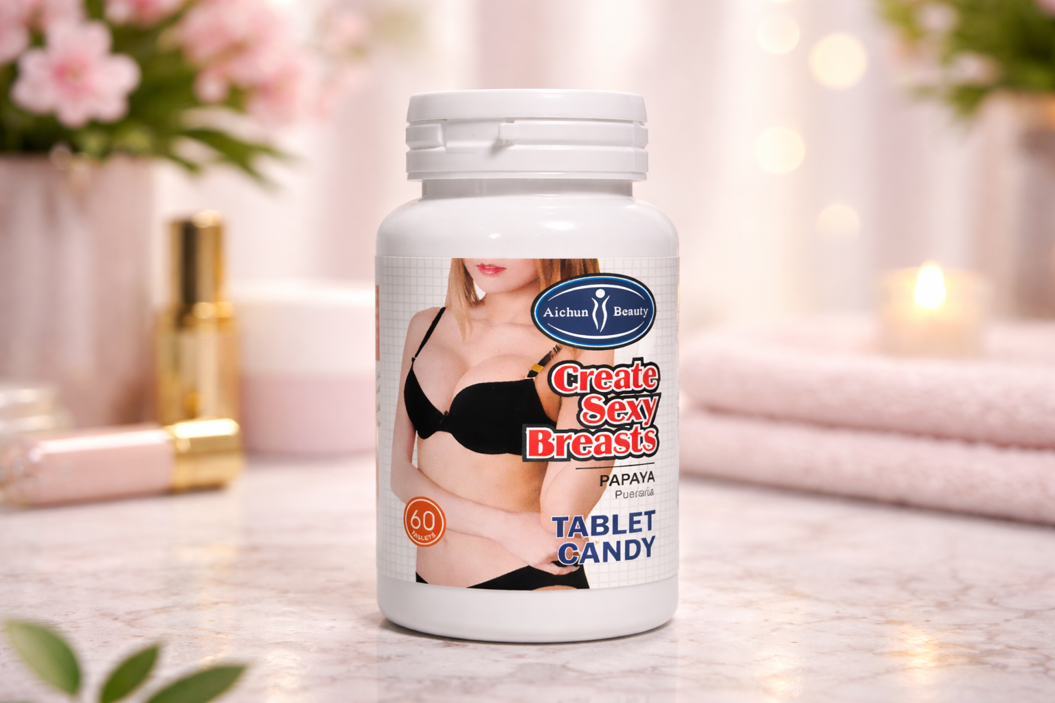 Aichun Beauty Papaya Tablets Candy