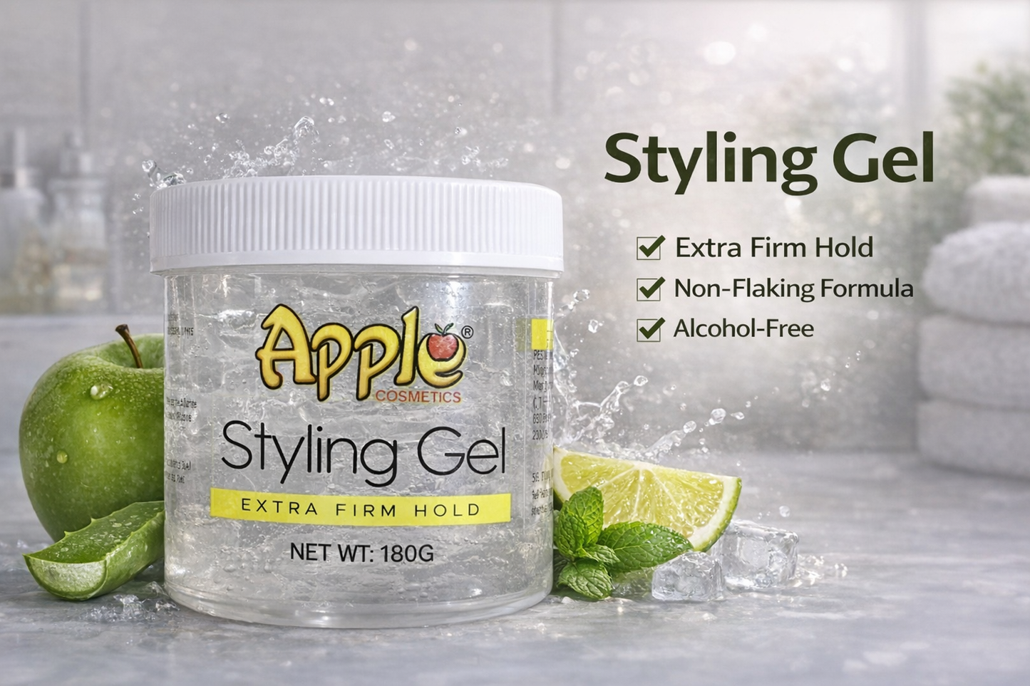 Apple Styling Gel – Extra Firm Hold