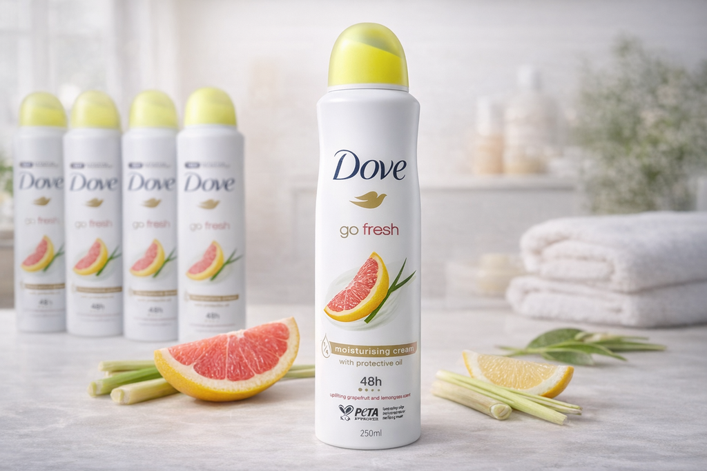 Dove Go Fresh Anti-Perspirant Spray (Grapefruit & Lemongrass – 48h Protection)