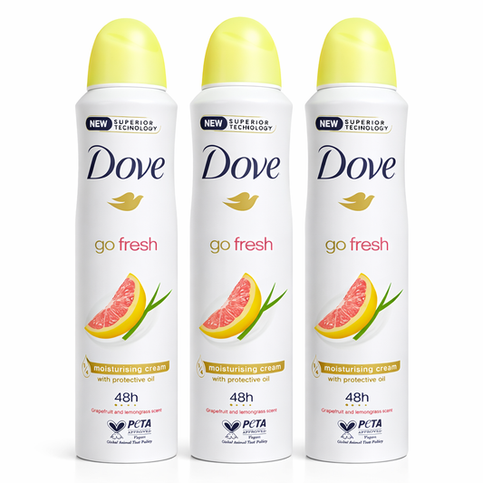 Dove Go Fresh Anti-Perspirant Spray (Grapefruit & Lemongrass – 48h Protection)