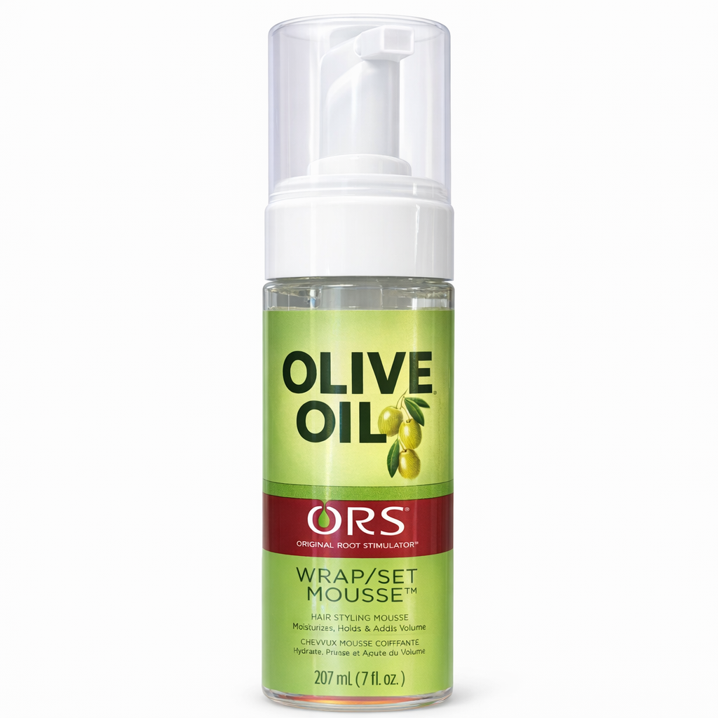 ORS Olive Oil Wrap/Set Hair Styling Mousse – 207ml (7 fl oz)
