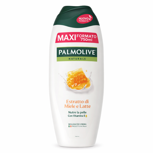 Palmolive Naturals Honey & Milk Nourishing Shower Cream – 750ml (Maxi Size)
