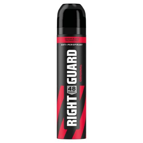Right Guard Men’s Deodorant Spray – Original Scent, 48H Odour Block (250ml)