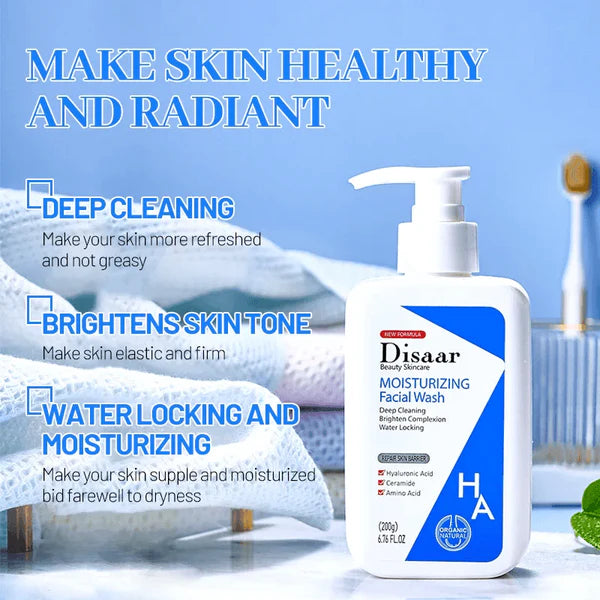 Disaar Moisturizing Facial Wash – Deep Hydration & Skin Barrier Repair