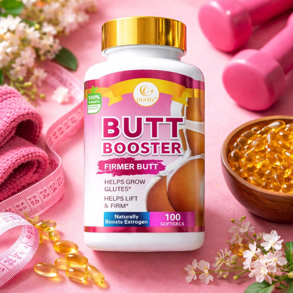 Duozi Butt Booster – Firmer, Lifted & Enhanced Glutes (100 Softgels)
