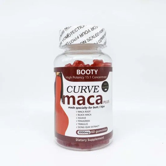 Curve Maca Plus Gummies - Booty Enhancement for Butt & Hips