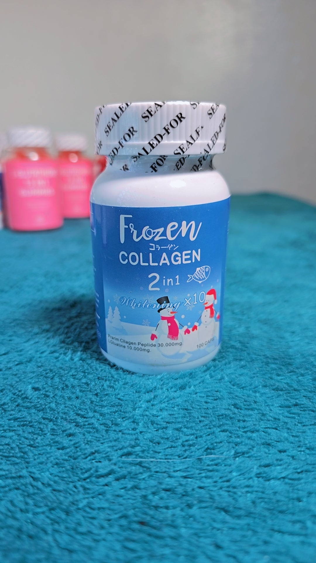 Frozen Collagen 2-in-1 Whitening Capsules – Glow and Nourish Your Skin Naturally