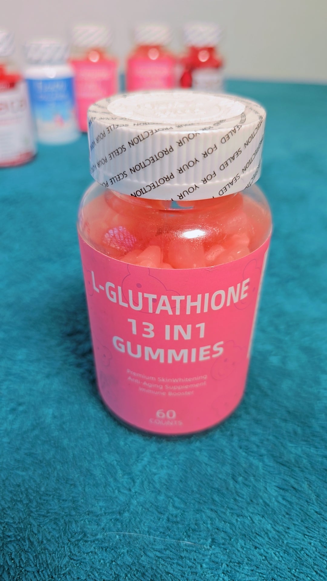 L-Glutathione 13-in-1 Gummies – Premium Whitening & Immune Boosting Supplement