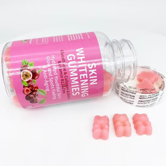 Skin Whitening Gummies - Hydrated Glow & Spot Fading