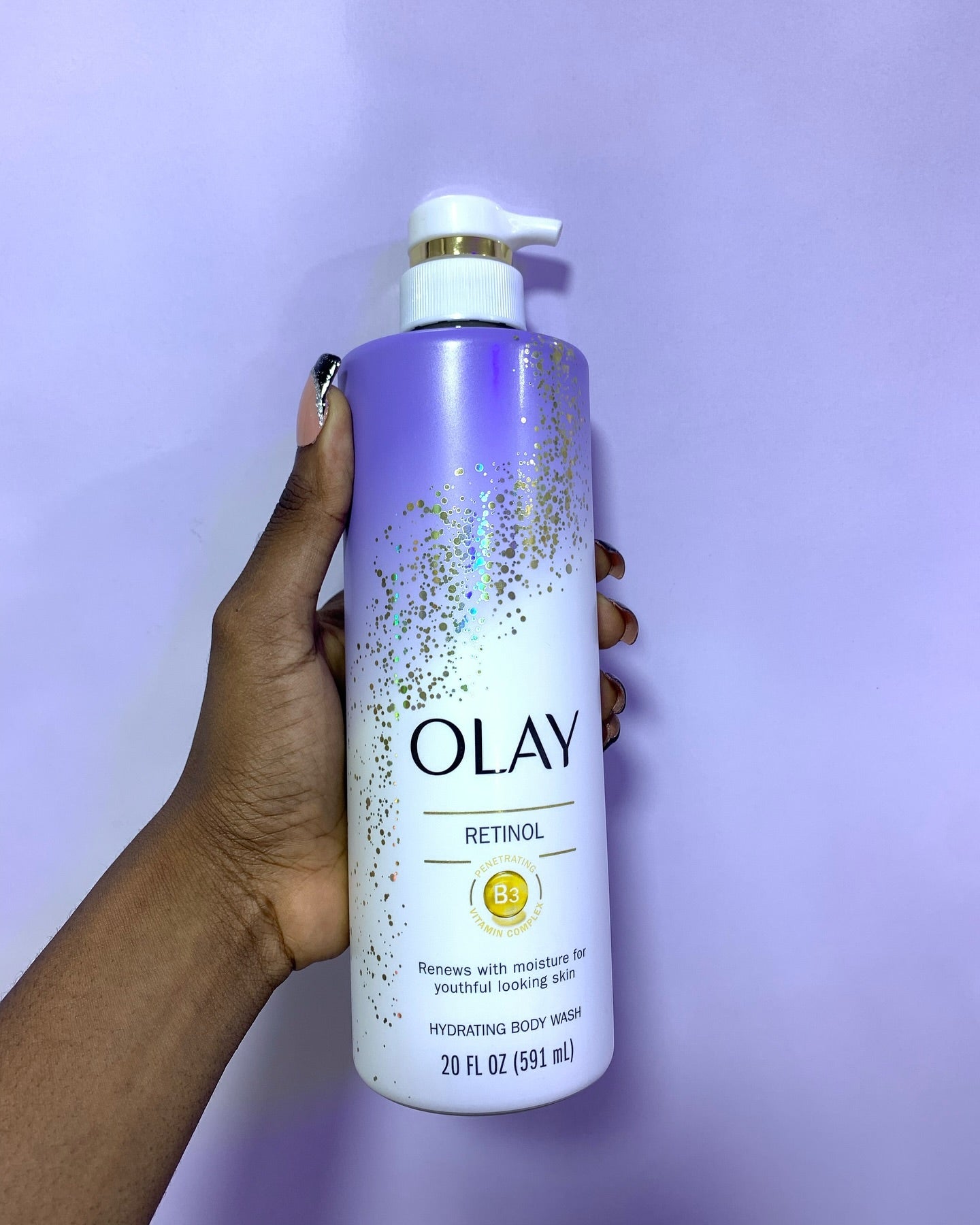 Olay Cleansing & Renewing Nighttime Body Wash with Retinol