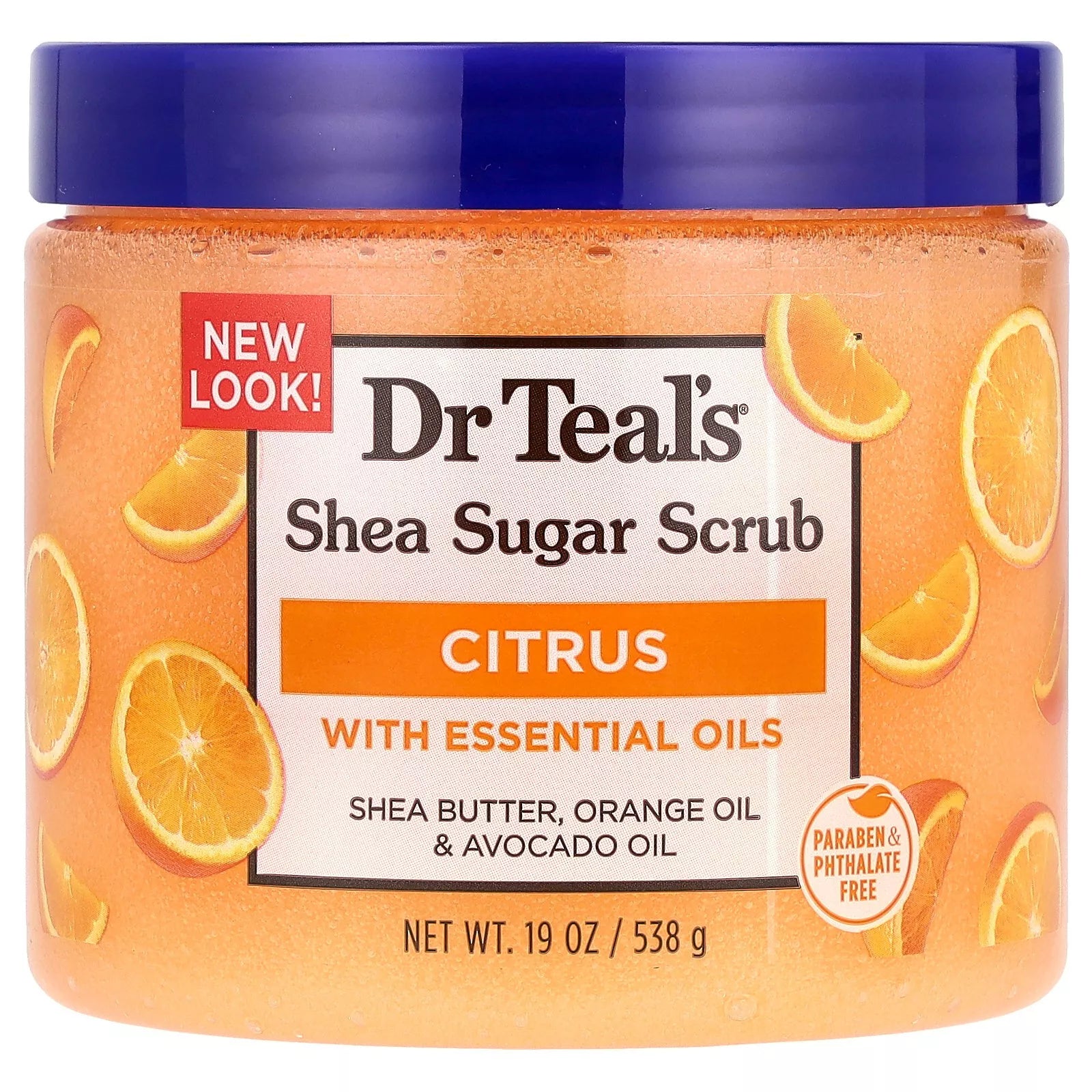 Dr Teal's Shea Sugar Scrub – Citrus