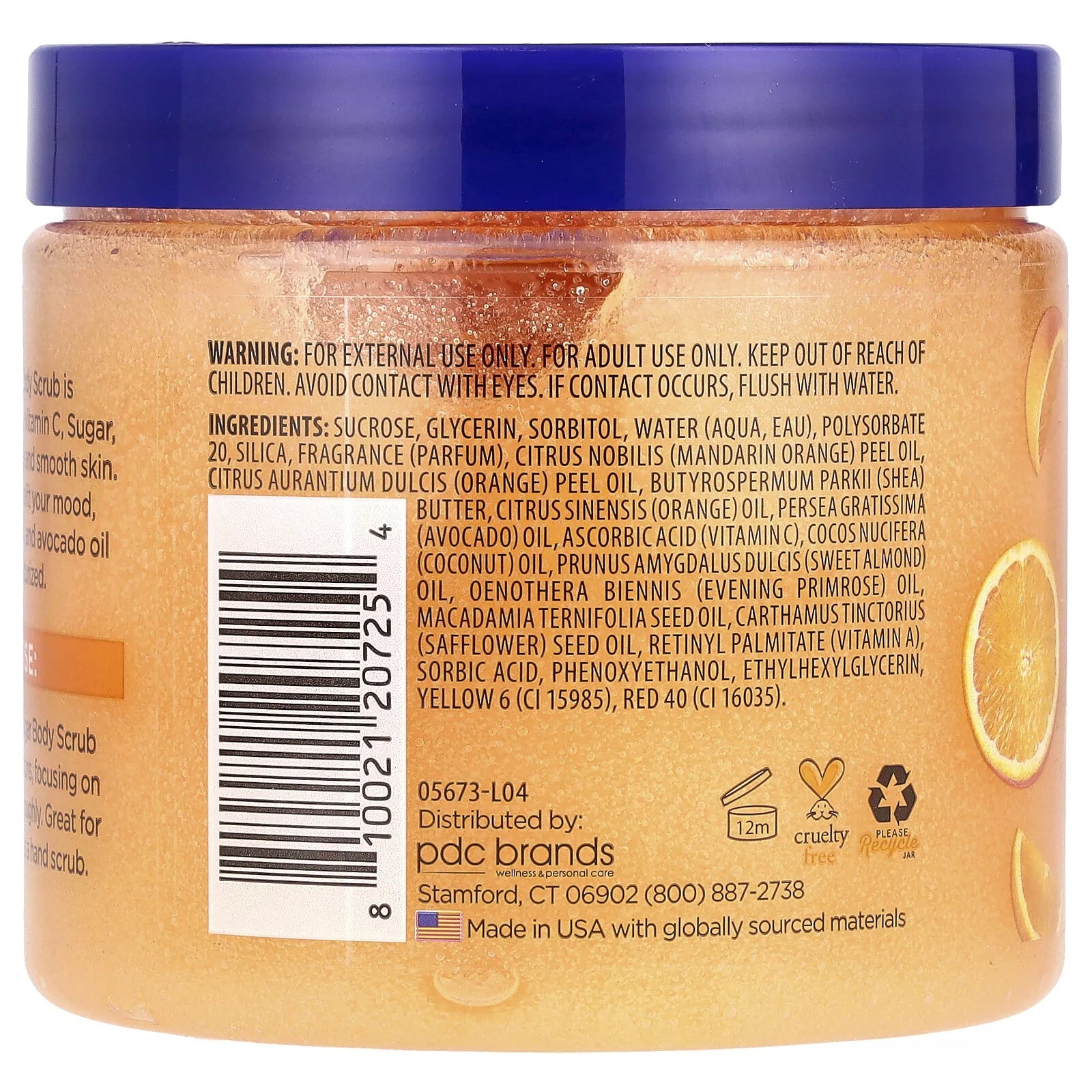 Dr Teal's Shea Sugar Scrub – Citrus