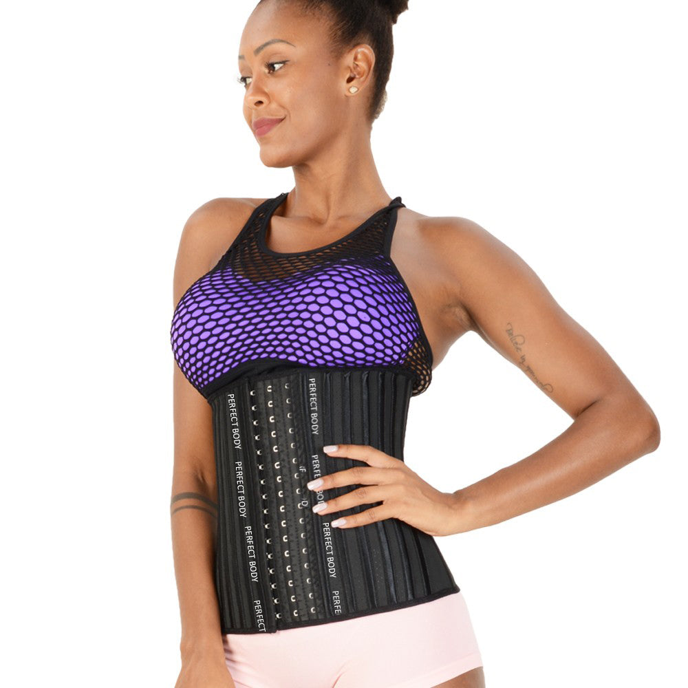 Steel Boned Waist Trainer – 25 Steel Boned Latex Cincher
