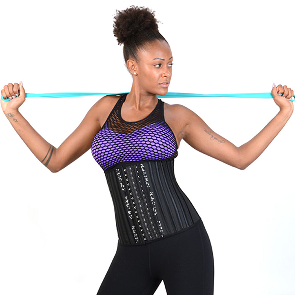 Steel Boned Waist Trainer – 25 Steel Boned Latex Cincher