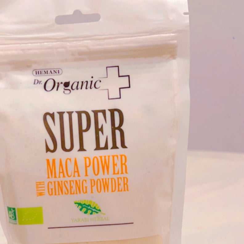 Poudre de Super Maca avec Poudre de Ginseng