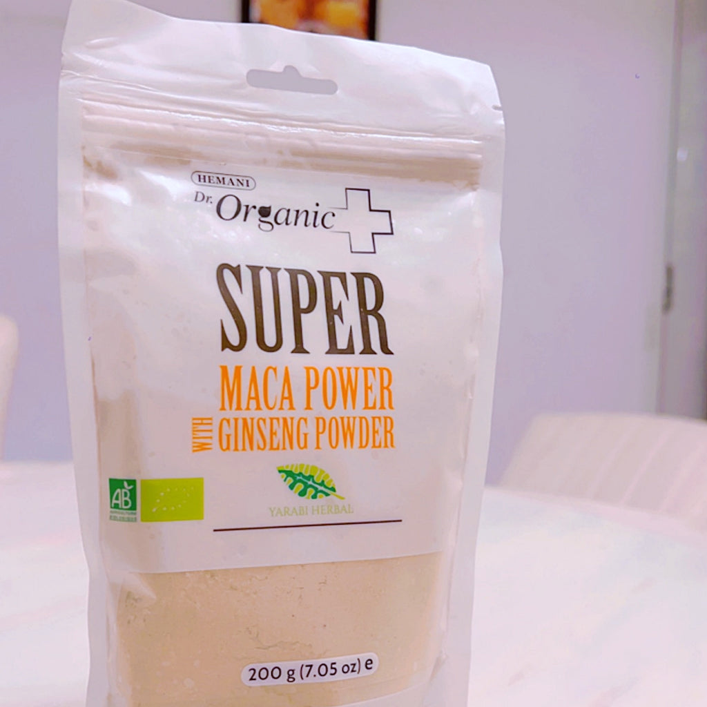 Poudre de Super Maca avec Poudre de Ginseng